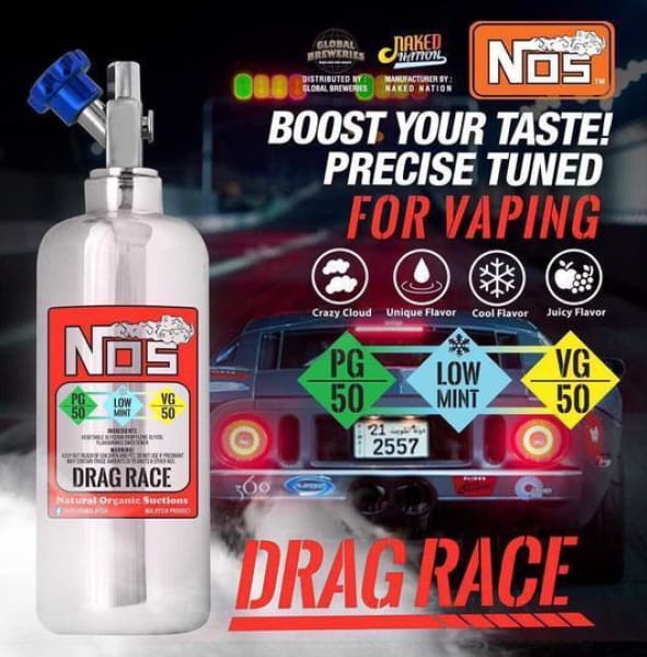 NOS E-Liquid Drag Race 50ml-ManchesterVapeMan