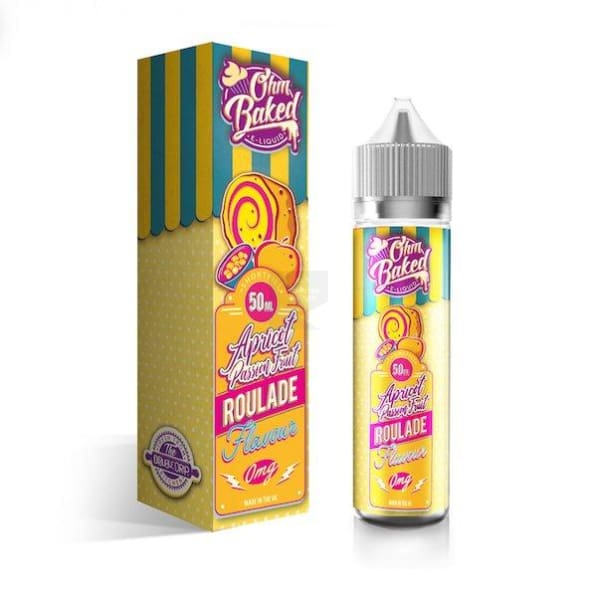 Apricot Passion Fruit Roulade by Ohm Baked-ManchesterVapeMan