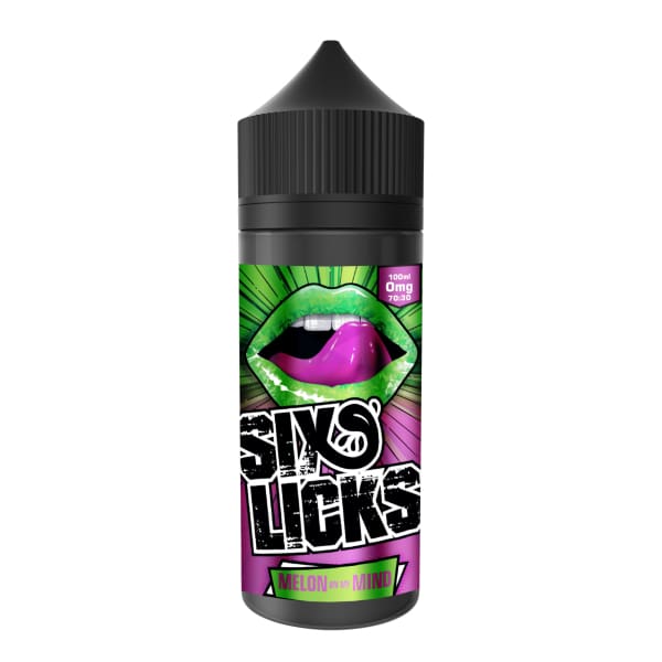 SIX LICKS MELON ON MY MIND 100ML SHORTFILL-ManchesterVapeMan