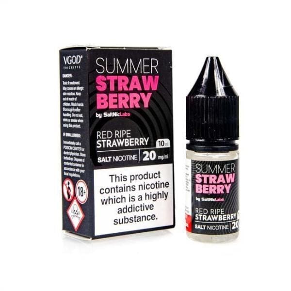 Summer Strawberry by VGOD - Nic Salt-ManchesterVapeMan