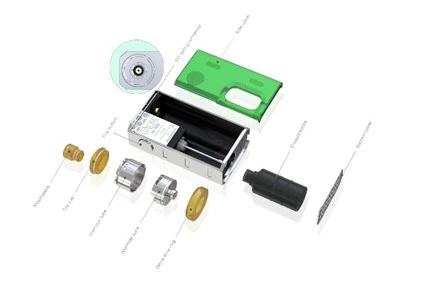 WISMEC LUXOTIC BF BOX KIT WITH TOBHINO RDA-ManchesterVapeMan